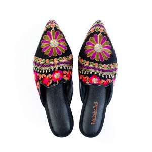 Digital Embroidery Mules - Galbi2